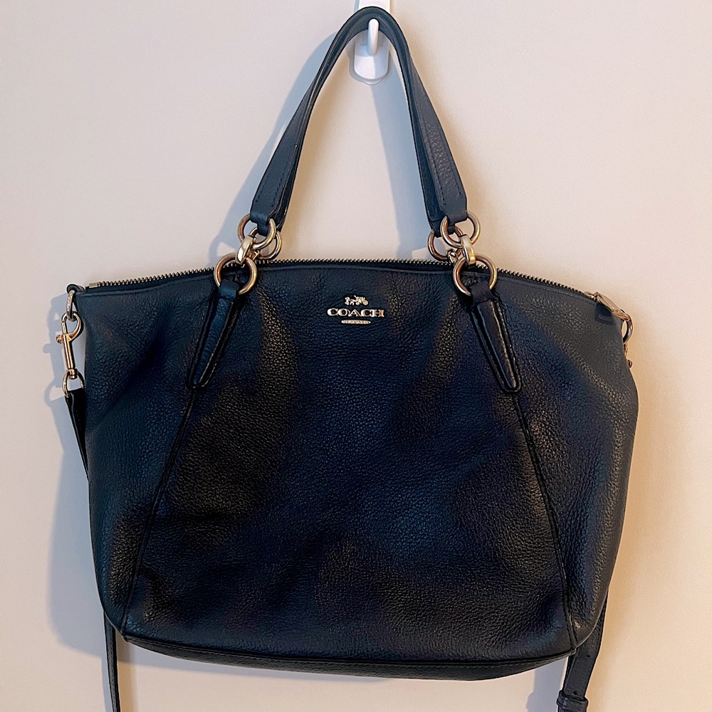 Navy Coach bag